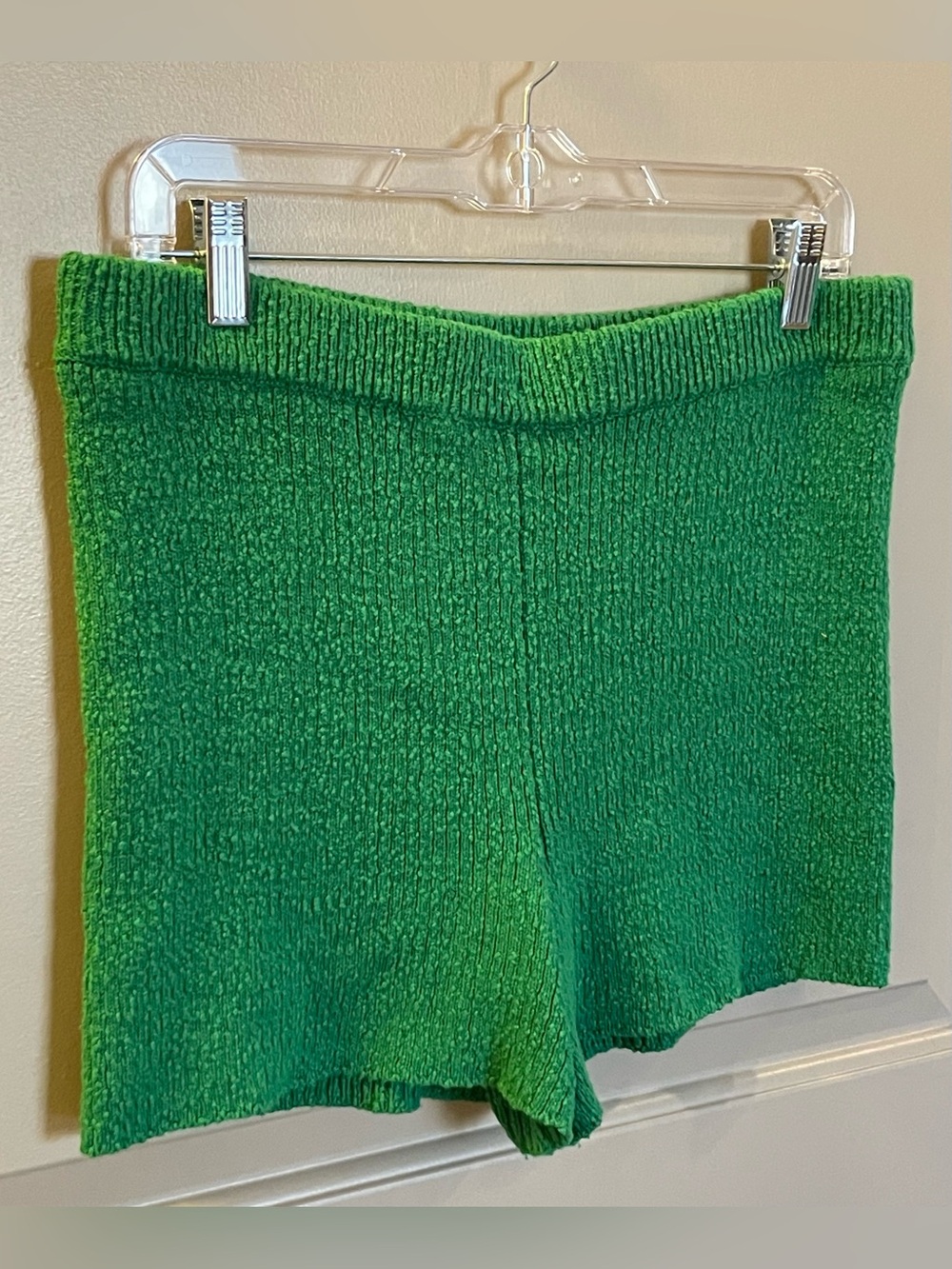 Free People Mini Shorts Green Size Large